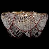 Люстра Галактика №4 красная в Сочи