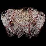 Люстра Галактика №4 красная в Сочи