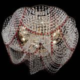 Люстра Галактика №4 красная в Сочи