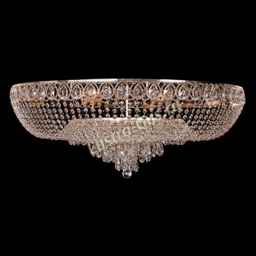 Люстра Капель 008 - 12 ламп в Сочи Гусь Хрустальный