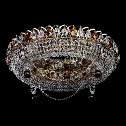 Люстра Глория №1 чайная в Сочи Гусь Хрустальный