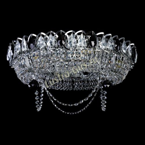 Люстра Глория №1 черная в Сочи Гусь Хрустальный