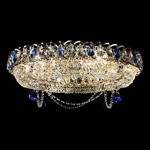 Люстра Глория №1 синяя в Сочи Гусь Хрустальный