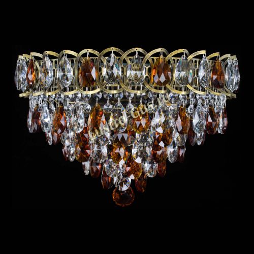 Люстра Грация №1 под бронзу чайная в Сочи Гусь Хрустальный