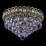 Люстра Грация №1 под бронзу фиолетовая в Сочи Люстра Грация №1 под бронзу фиолетовая в Сочи