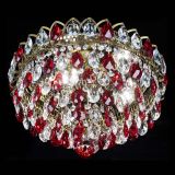 Люстра Грация №1 под бронзу красная в Сочи