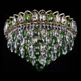 Люстра Грация №1 под бронзу зеленая в Сочи