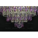 Люстра Ромашка Хризантема фиолетовая большой карашдаш в Сочи