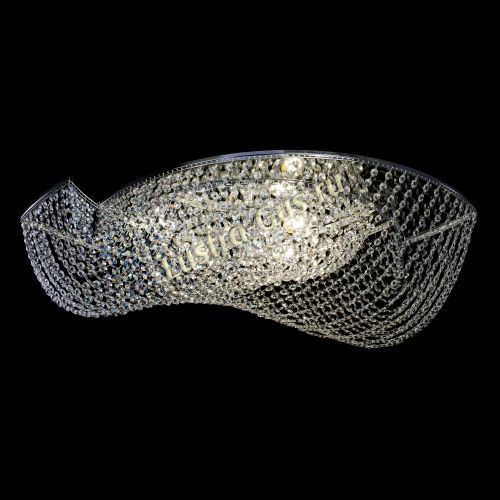 Люстра Хрустальная Волна в Сочи Гусь Хрустальный