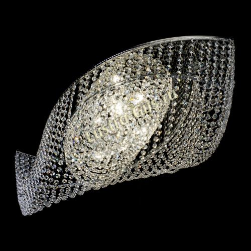 Люстра Хрустальная Волна в Сочи Гусь Хрустальный