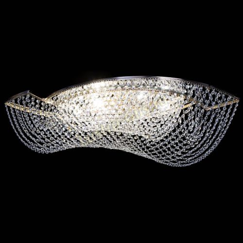 Люстра Хрустальная Волна в Сочи Гусь Хрустальный