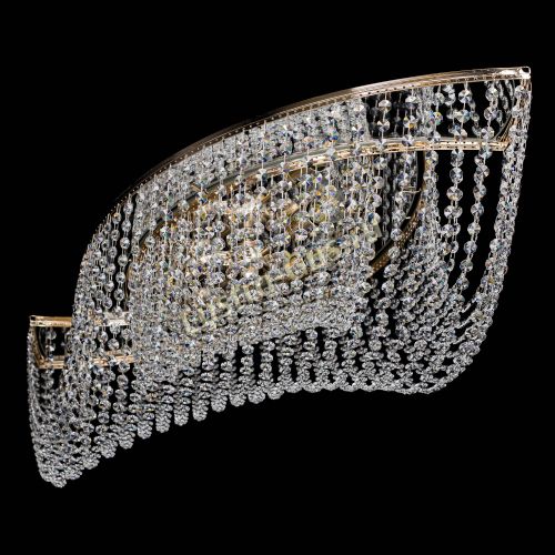 Люстра Хрустальная Волна в Сочи Гусь Хрустальный