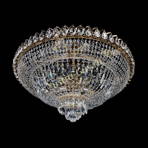 Люстра Хрустальный Каскад №1  700 мм в Сочи Гусь Хрустальный