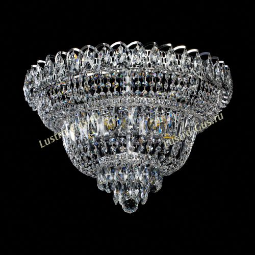 Люстра Хрустальный Каскад №1  в Сочи Гусь Хрустальный
