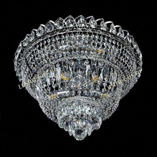Люстра Хрустальный Каскад №1  в Сочи Гусь Хрустальный