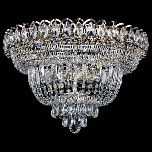 Люстра Хрустальный Каскад №1  в Сочи Гусь Хрустальный