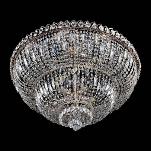 Люстра Хрустальный Каскад №15 с пластинками в Сочи Гусь Хрустальный