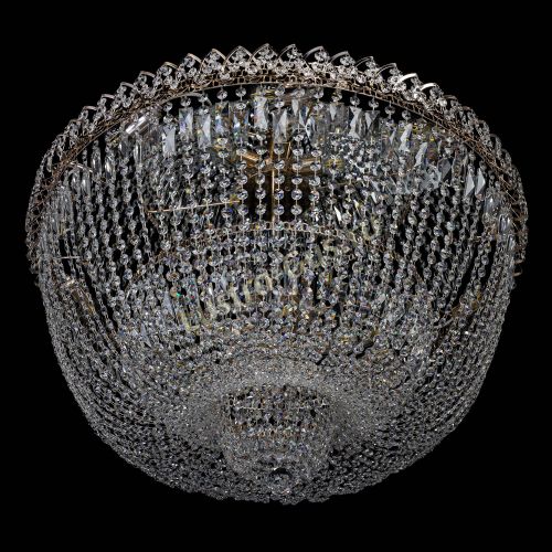 Люстра Хрустальный Каскад №2 - 15 ламп в Сочи Гусь Хрустальный