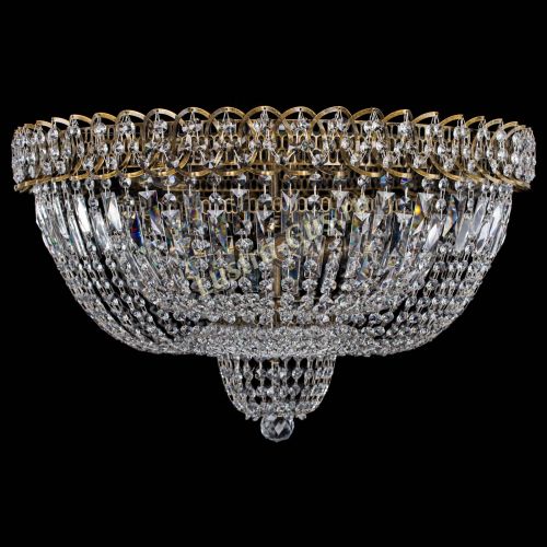 Люстра Хрустальный Каскад №2 под бронзу в Сочи Гусь Хрустальный