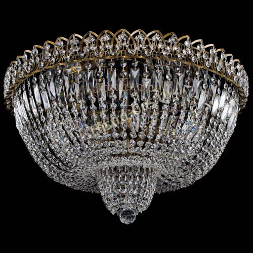 Люстра Хрустальный Каскад №2 под бронзу в Сочи Гусь Хрустальный