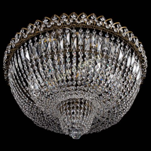 Люстра Хрустальный Каскад №2 под бронзу в Сочи Гусь Хрустальный