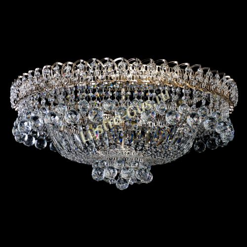 Люстра Хрустальный каскад №3 Шар 700 мм в Сочи Гусь Хрустальный