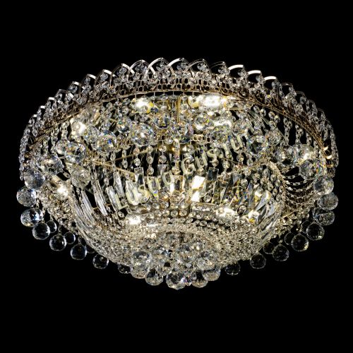 Люстра Хрустальный каскад №3 Шар 700 мм в Сочи Гусь Хрустальный