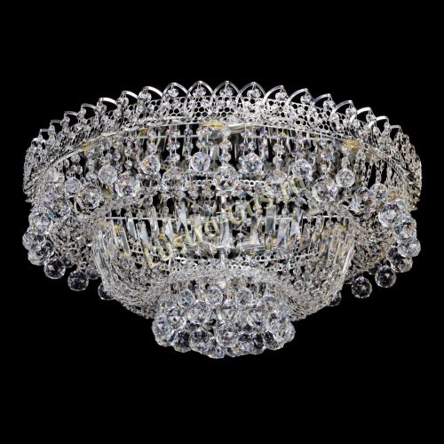 Люстра Хрустальный каскад №3 Шар 700 мм в Сочи Гусь Хрустальный