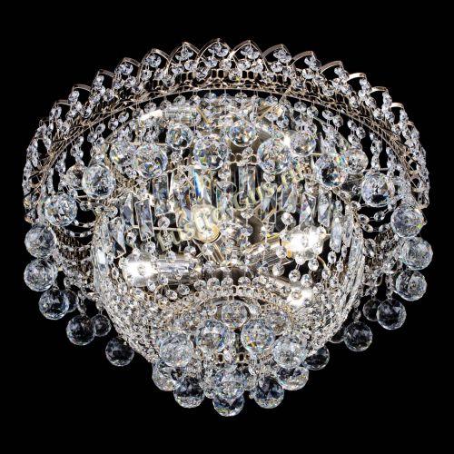 Люстра Хрустальный каскад №3 Шар в Сочи Гусь Хрустальный