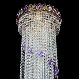 Люстра Хрустальный Каскад №5 фиолетовый в Сочи Люстра Хрустальный Каскад №5 фиолетовый в Сочи
