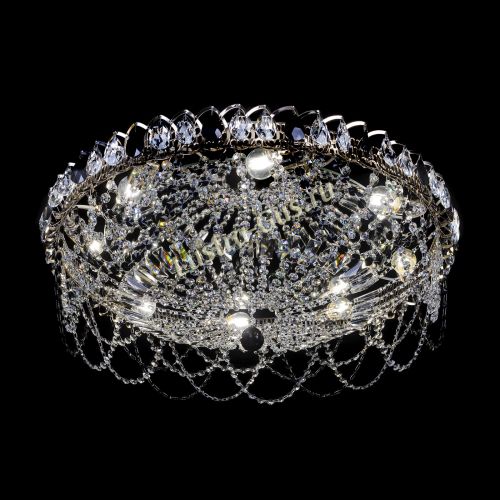 Люстра Каскад Ажур 700 мм черный в Сочи Гусь Хрустальный