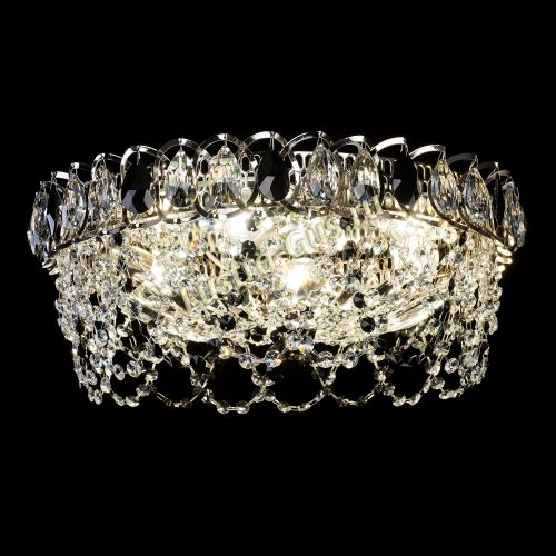 Люстра Хрустальный Каскад Ажур черный в Сочи Гусь Хрустальный