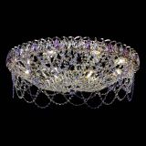 Люстра Каскад Ажур 700 мм фиолетовый в Сочи Люстра Каскад Ажур 700 мм фиолетовый в Сочи