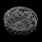 Люстра Каскад Ажур 700 мм фиолетовый в Сочи Люстра Каскад Ажур 700 мм фиолетовый в Сочи