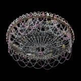 Люстра Каскад Ажур 700 мм розовый в Сочи Люстра Каскад Ажур 700 мм розовый в Сочи