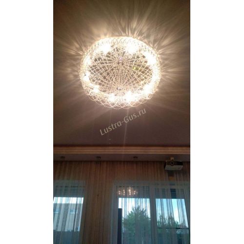 Люстра Хрустальный Каскад Ажур в Сочи Гусь Хрустальный