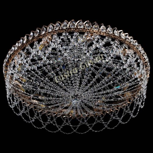 Люстра Хрустальный Каскад Ажур в Сочи Гусь Хрустальный