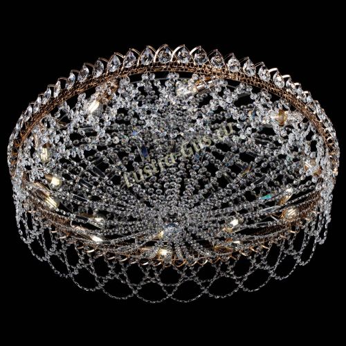 Люстра Хрустальный Каскад Ажур в Сочи Гусь Хрустальный