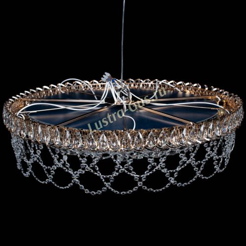 Люстра Хрустальный Каскад Ажур в Сочи Гусь Хрустальный