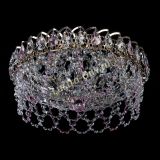 Люстра Хрустальный Каскад Ажур розовый в Сочи Люстра Хрустальный Каскад Ажур розовый в Сочи