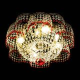 Люстра Камелия №1 красная в Сочи