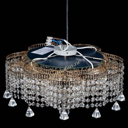 Люстра Камелия №5 конусы в Сочи Гусь Хрустальный