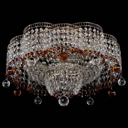 Люстра Камелия №4 чайная в Сочи Гусь Хрустальный