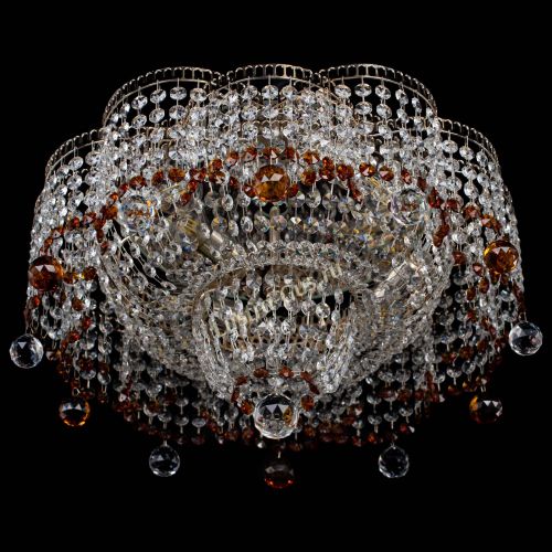 Люстра Камелия №4 чайная в Сочи Гусь Хрустальный