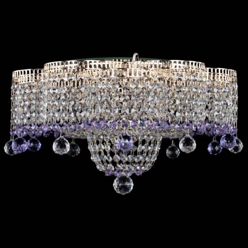 Люстра Камелия №4 фиолетовая в Сочи Люстра Камелия №4 фиолетовая в Сочи