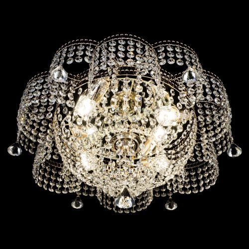 Люстра Камелия №4 конус в Сочи Гусь Хрустальный