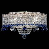 Люстра Камелия №4 синяя в Сочи