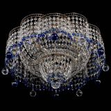 Люстра Камелия №4 синяя в Сочи