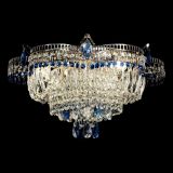 Люстра Камея №1 - 3 лампы синяя в Сочи Люстра Камея №1 - 3 лампы синяя в Сочи