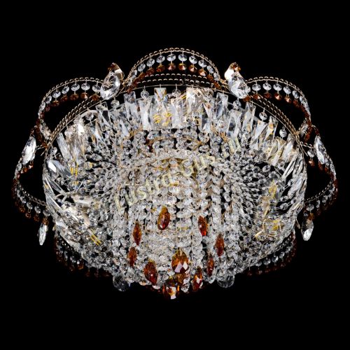 Люстра Камея №1 чайная в Сочи Гусь Хрустальный